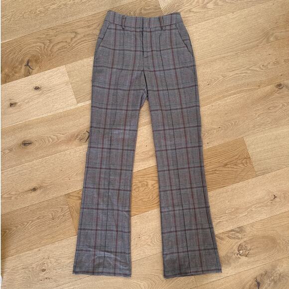 Lovers and Friends - Bonnie Plaid Pants in Brown - Picture 1 of 5